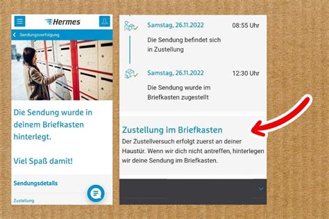 hermes zustellung vergangenheit|Hermes sendung sverfolgung.